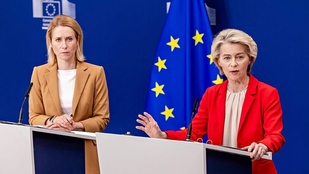 Von der Leyen and Kallas call on EU to adapt to coercive world order Von der Leyen and Kallas call on EU to adapt to coercive world order