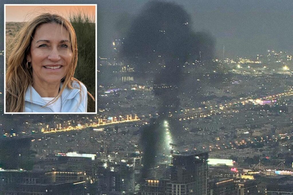 US woman flees Middle East to reach critically ill husband in California