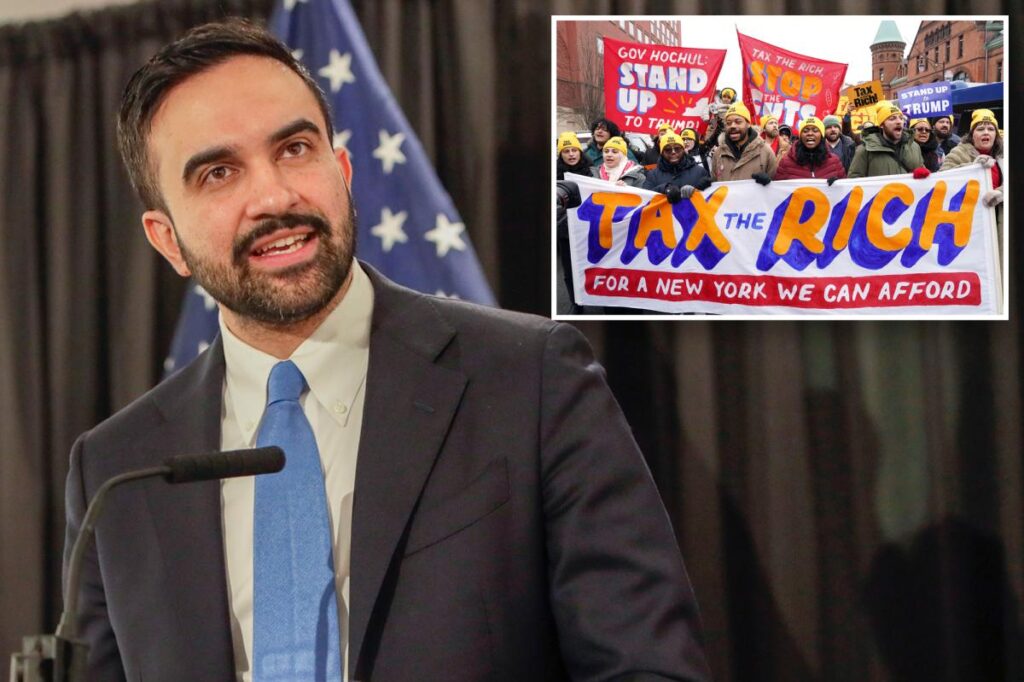 Exclusive | ‘Tax the Middle-Class?’ Mamdani’s DSA pals want to raise NYC taxes for more than the ultra-rich