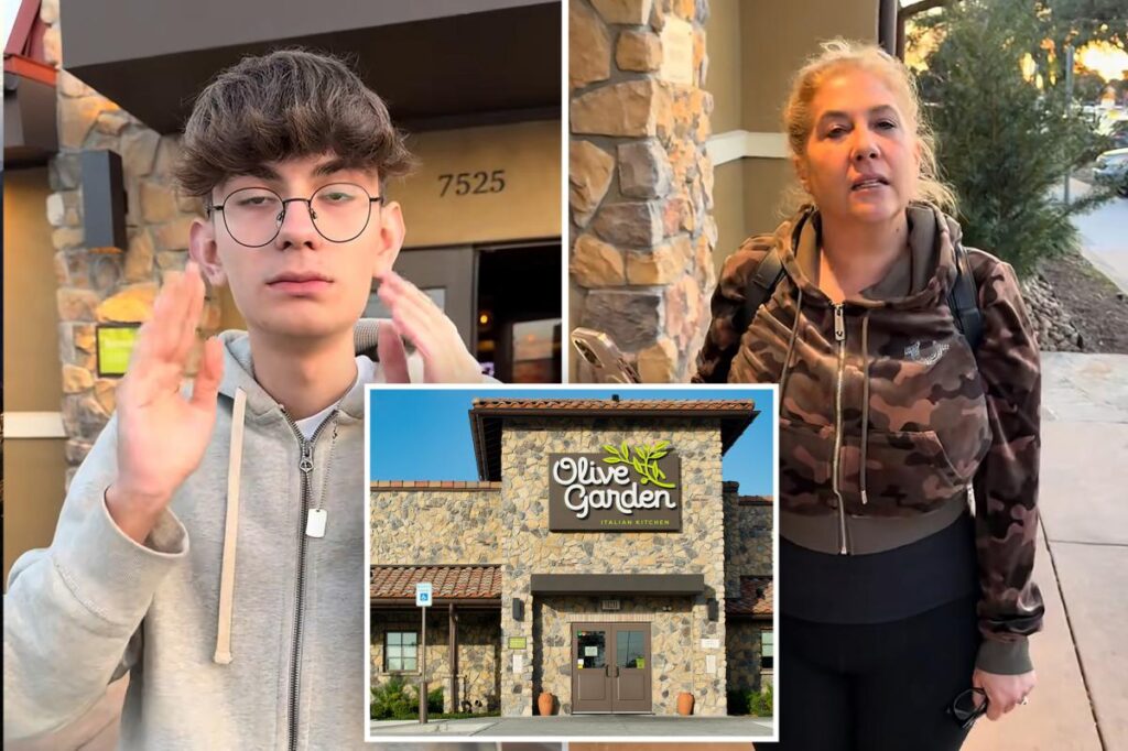 Italian exchange student tricked into eating at Olive Garden — and his astonishing reaction has gone viral: ‘Rhonda, why?’