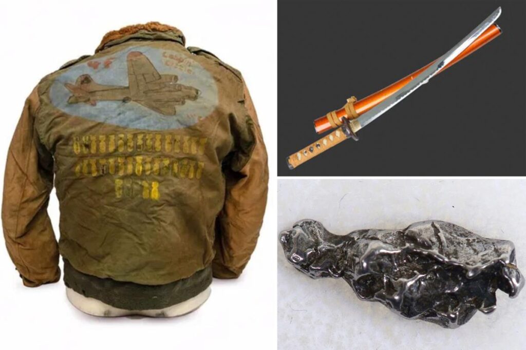 Samurai swords, a WWII jacket and meteorite among the craziest items left in unclaimed luggage in 2025 Samurai swords, a WWII jacket and meteorite among the craziest items left in unclaimed luggage in 2025