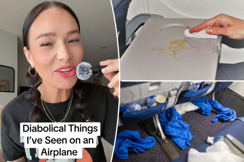 Flight attendant reveals most ‘disgusting’ behavior she has witnessed in a decade — and you’ll never want to eat off of your seat tray again
