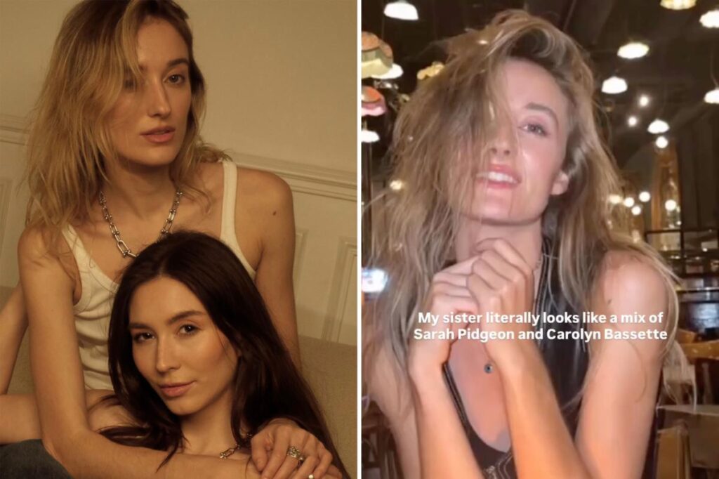 Exclusive | Model goes viral for her resemblance to Carolyn Bessette Kennedy & ‘Love Story’ actress Sarah Pidgeon