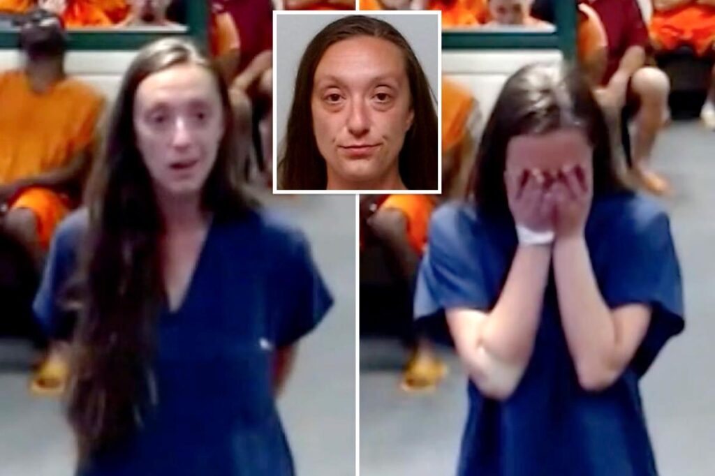 Florida driver laughs as she’s charged with killing boy, 8, and then fleeing the scene while high on meth Florida driver laughs as she’s charged with killing boy, 8, and then fleeing the scene while high on meth