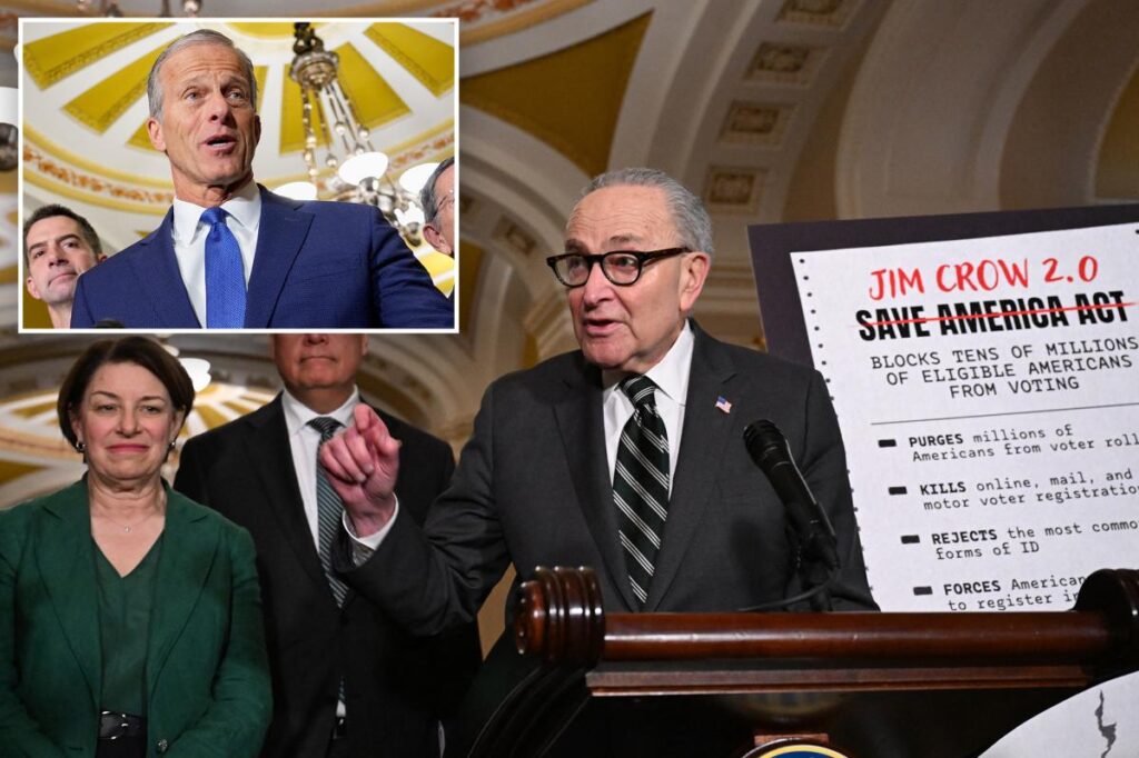 Senate GOP moves on Save America Act, the likely doomed voter ID bill Trump wants above all else