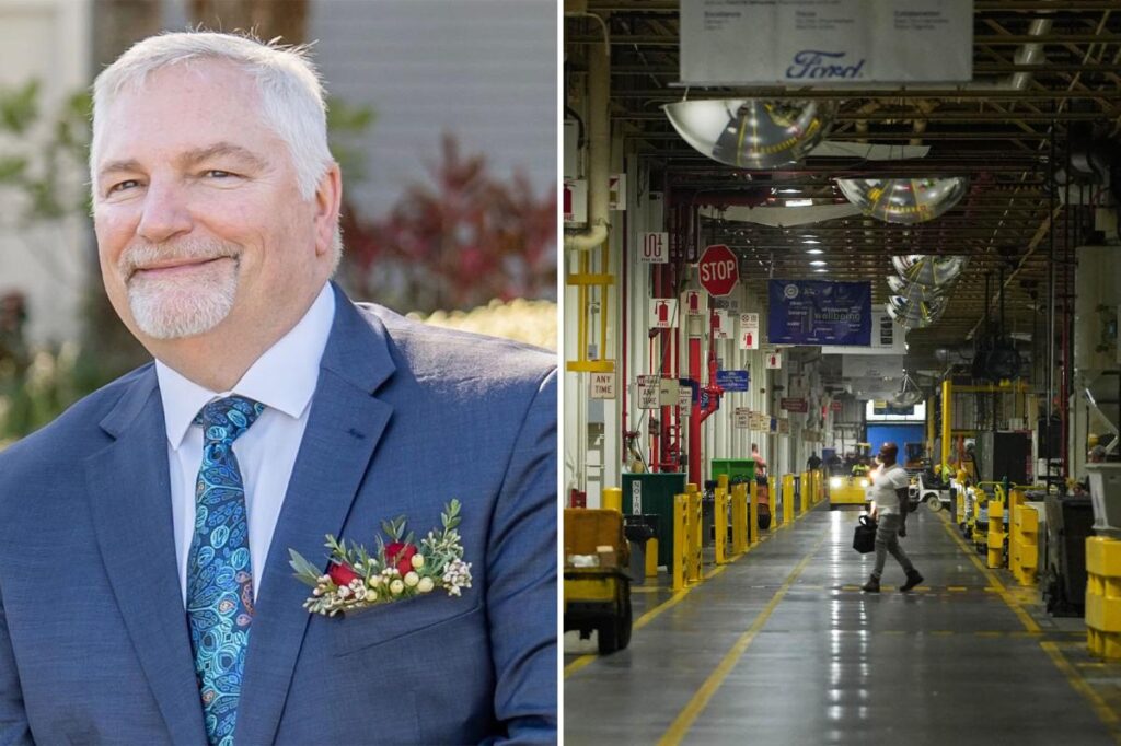 Employee crushed to death in horror industrial accident after press machine unexpectedly turns on