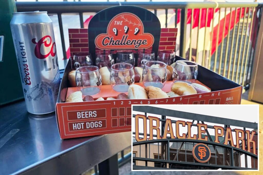 SF Giants’ 9-beer, 9-hot dog challenge exposed as  fraud