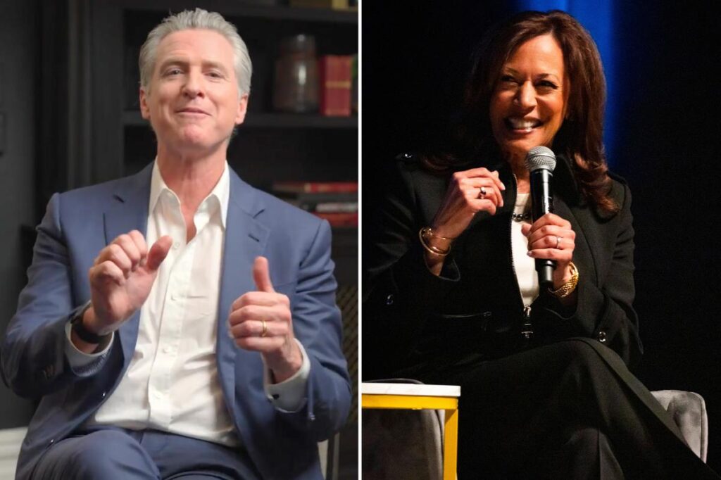 Gavin Newsom shades Kamala Harris over his portrayal in her memoir Gavin Newsom shades Kamala Harris over his portrayal in her memoir