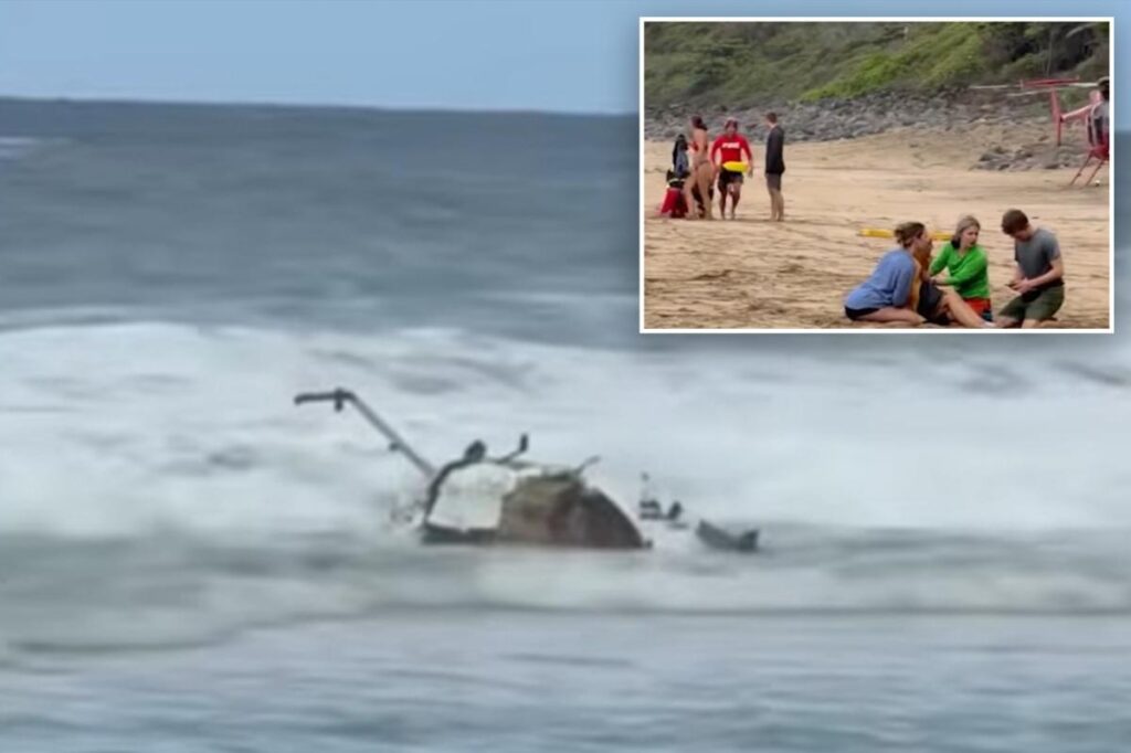 3 killed, 2 injured in tour helicopter crash on Hawaiian island of Kauai