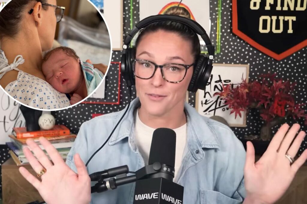 Kylie Kelce slams ‘crazy’ myth about postpartum female anatomy: ‘A human just exited that door’