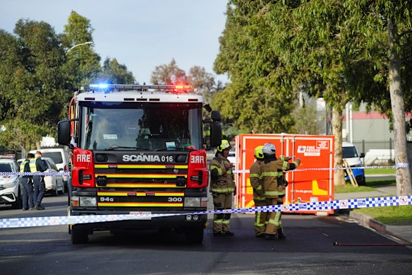 A staff member from Fire Rescue Victoria had to fork out for fuel from their own pocket. 
