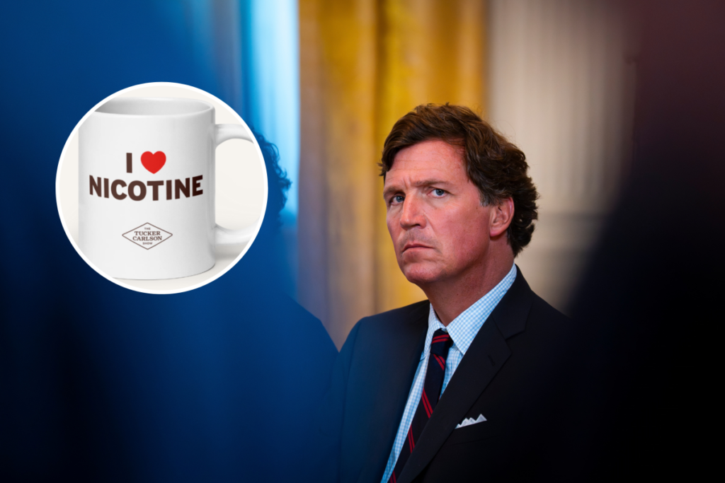 Tucker Carlson’s merch is a surprise hit with liberals