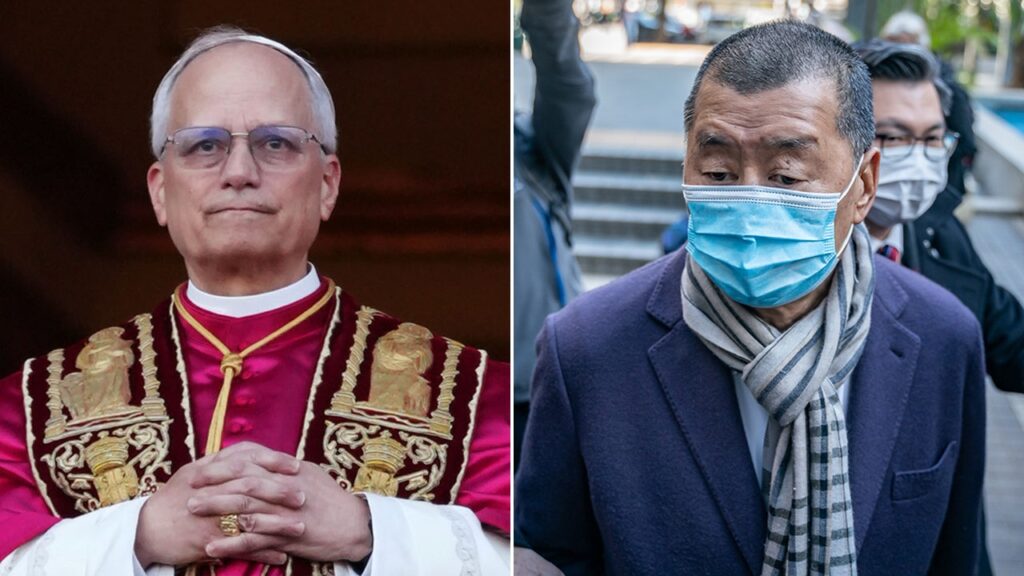 Pope Leo says he ‘can’t comment’ on 20-year sentence of Hong Kong pro-democracy activist Jimmy Lai