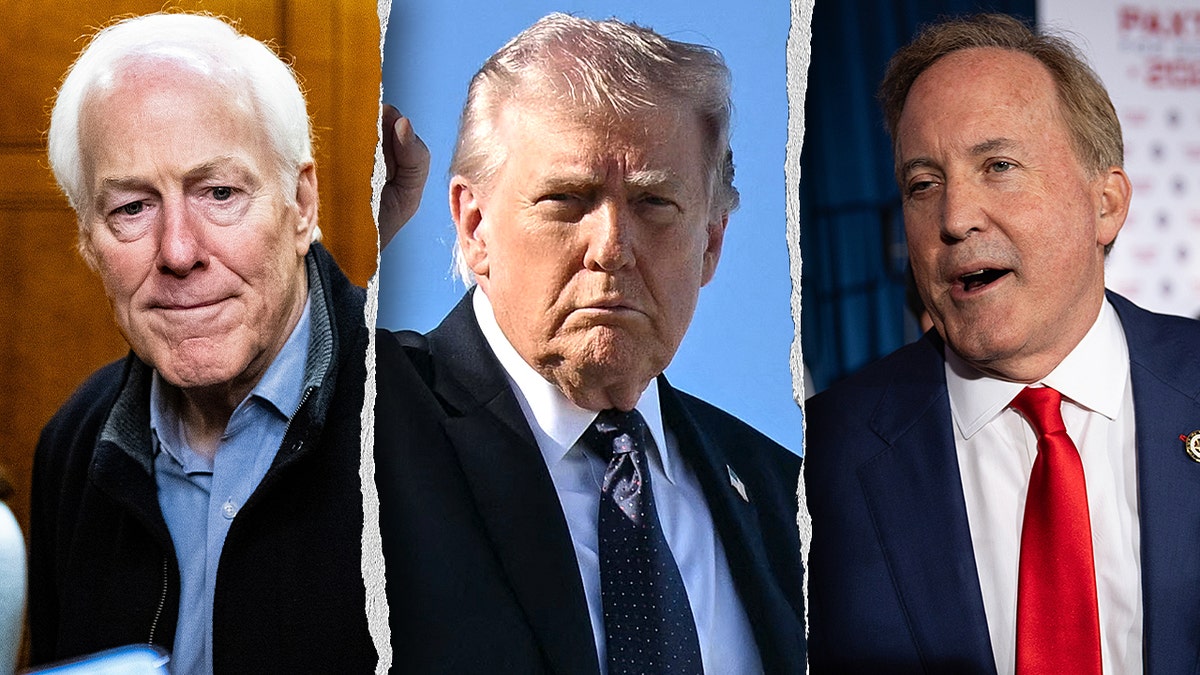 Cornyn, Trump and Paxton split