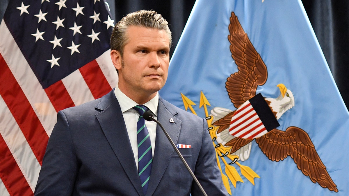 War Secretary Pete Hegseth