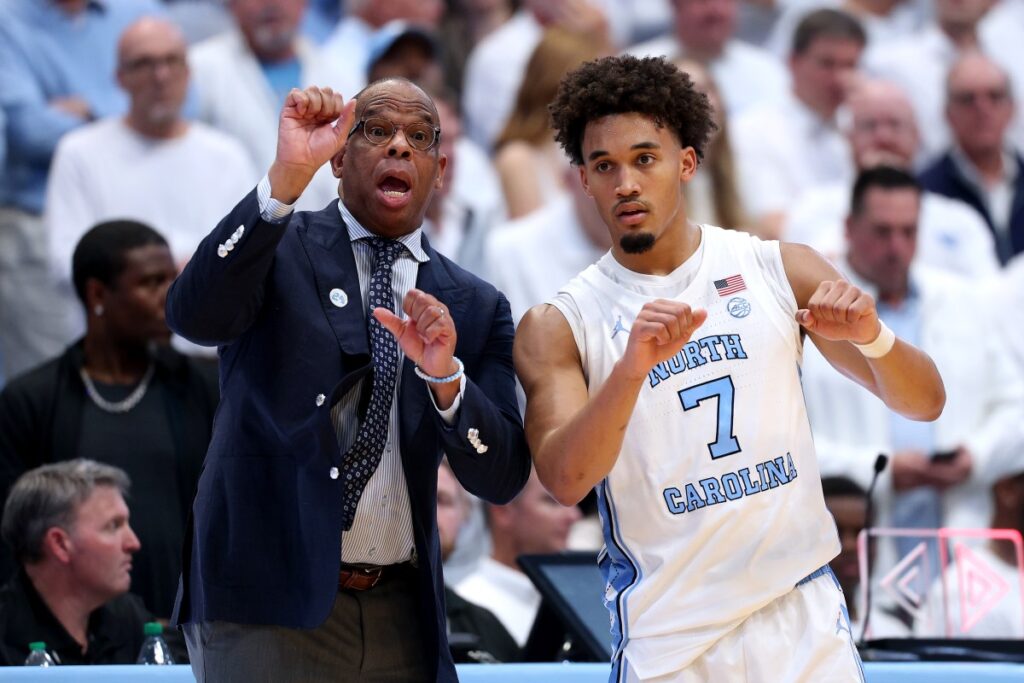 UNC’s Seth Trimble Defends Hubert Davis Against ‘Hate’ After Loss vs VCU