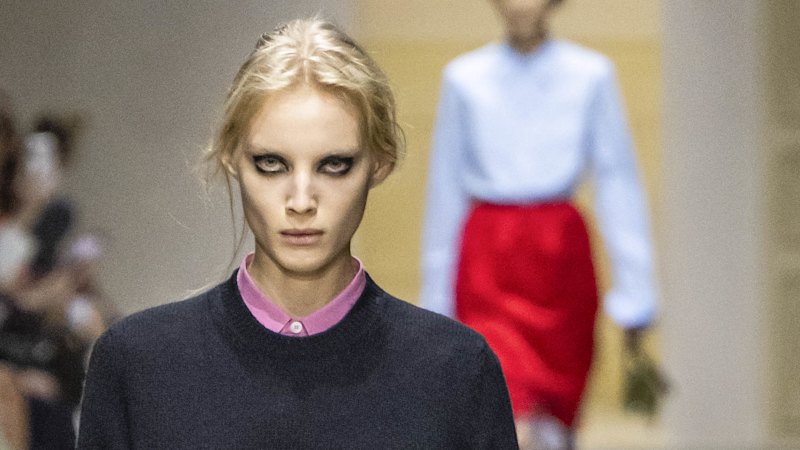 The simple trick to stop black jumpers from looking boring The simple trick to stop black jumpers from looking boring