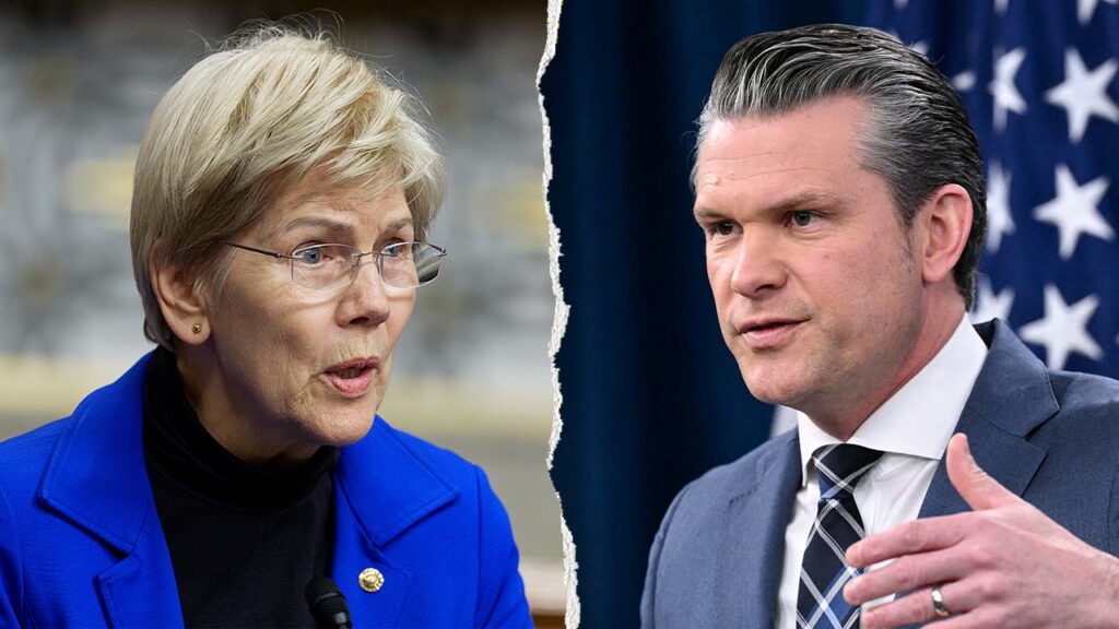 Warren warned Hegseth’s tattoo made him a potential ‘threat’ — now she backs candidate with Nazi-linked ink Warren warned Hegseth’s tattoo made him a potential ‘threat’ — now she backs candidate with Nazi-linked ink