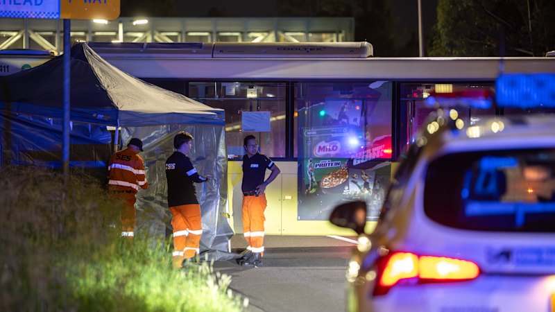Two teenage boys killed in motorbike collision with bus in western Sydney Two teenage boys killed in motorbike collision with bus in western Sydney