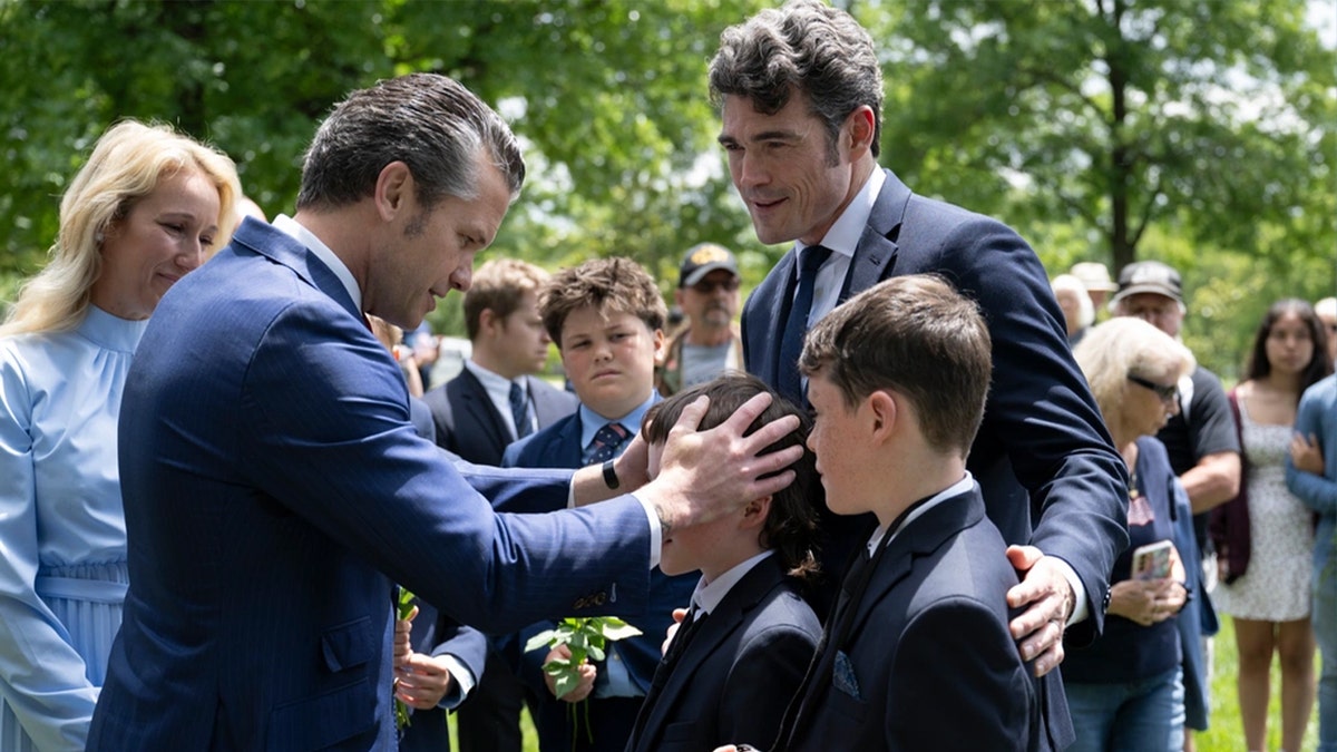 Sec. Pete Hegseth and counterterrorism director Joe Kent