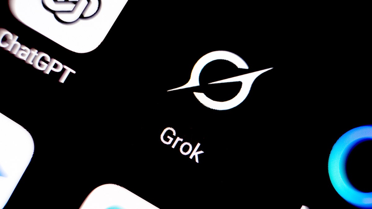 Grok app on a screen