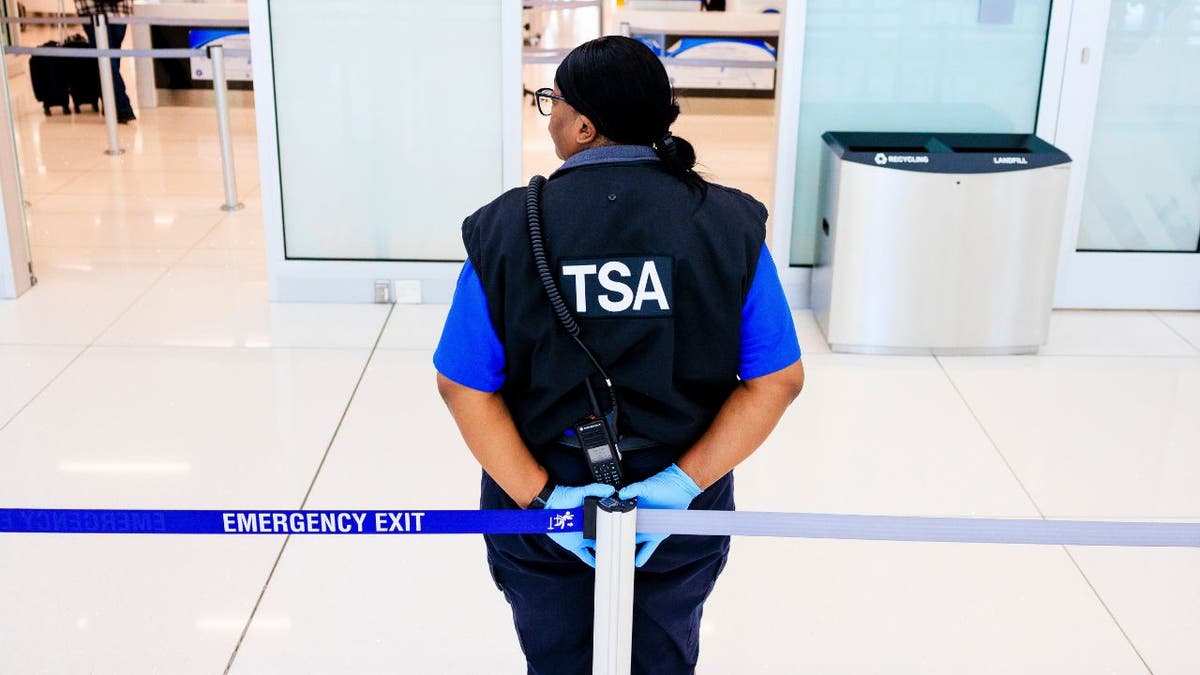 TSA agent at Denver International Airport