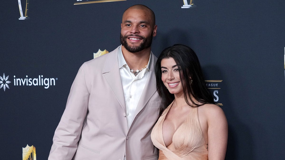 Dak Prescott and Saraj Jane Ramos at the NFL Honors