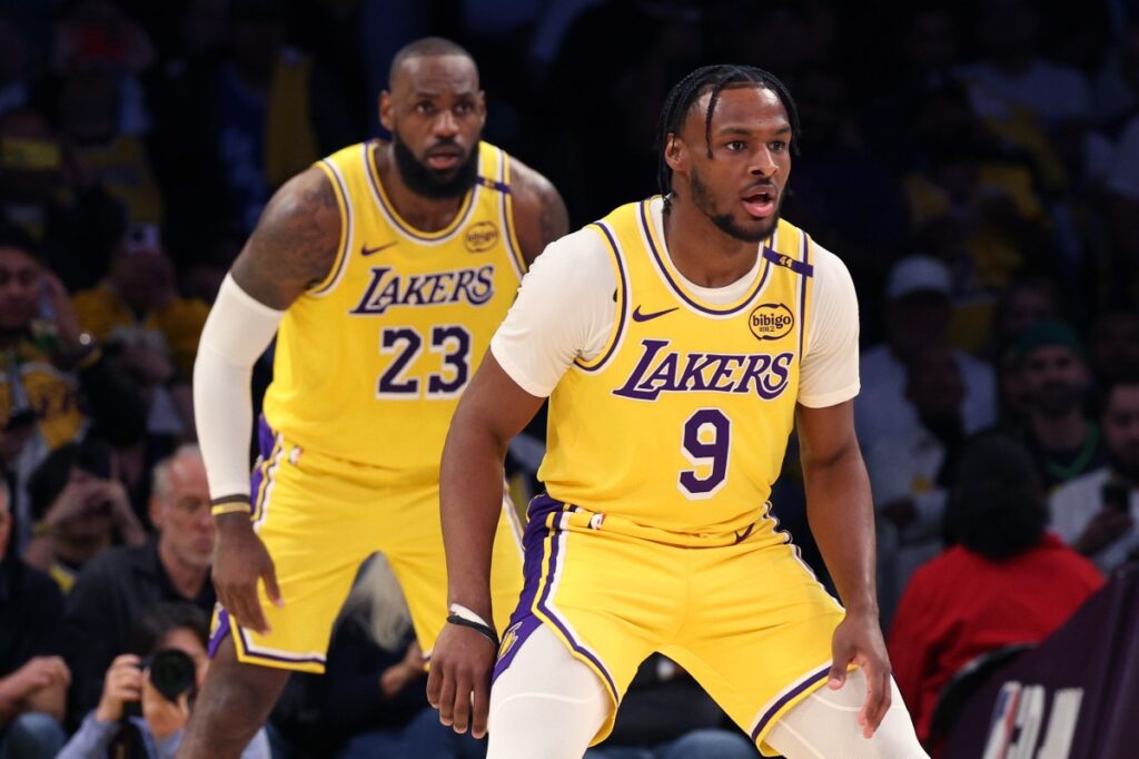 Lakers’ LeBron James, Bronny James Make More NBA History vs Nets Lakers’ LeBron James, Bronny James Make More NBA History vs Nets