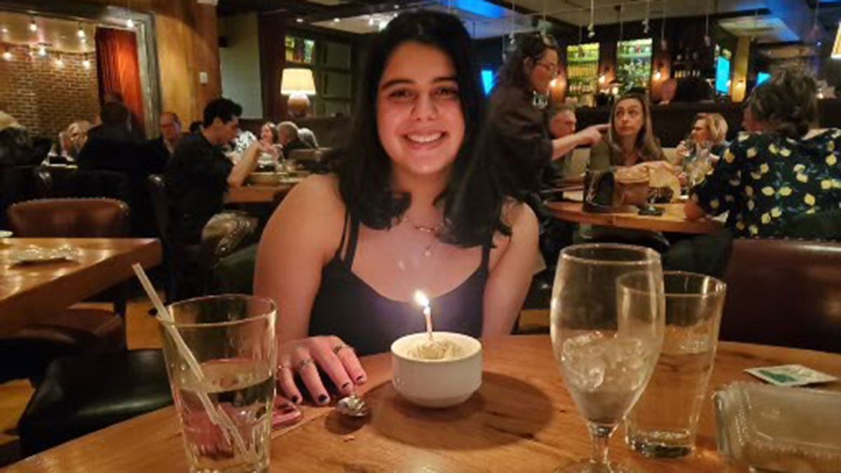 An undated family photo of Katie Abraham