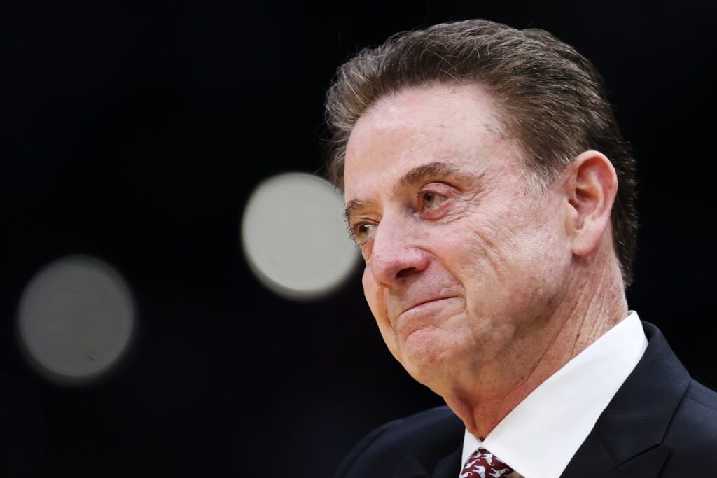 Rick Pitino Reacts to UConn’s Shocking Win Over Duke in NCAA Tournament Rick Pitino Reacts to UConn’s Shocking Win Over Duke in NCAA Tournament