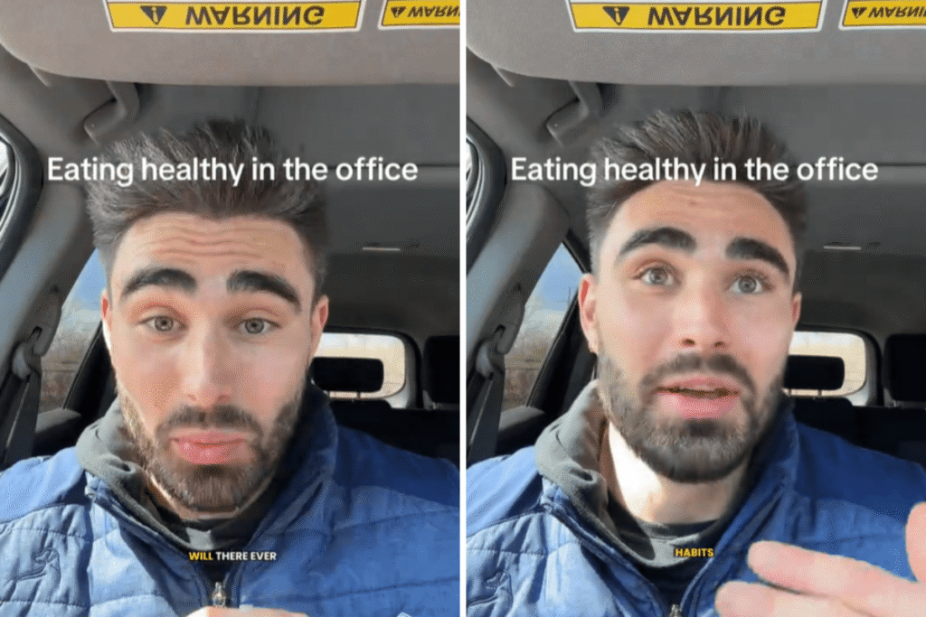 Gen Z Man Praised After Speaking Out on Healthy Office Eating Gen Z Man Praised After Speaking Out on Healthy Office Eating