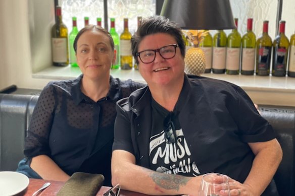 Young George owners Susan Whelan and Melissa Palinkas.