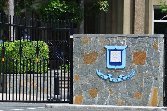 Brisbane Grammar School is one of the city’s largest independent schools and saw numbers increase by 33 students from 2024 to 2025.