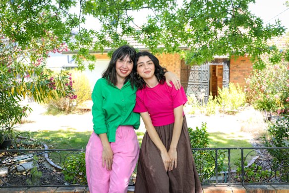 Adelle (left) and Claudia Frittitta: “I wondered if we’d ever be close,” Adelle says, “but the older Claud got, the more the gap between us shrank. She started coming to me for ­advice.”