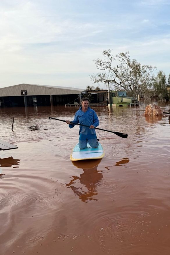 WA Station Stays like Bullara Station have been flooded and their buildings damaged in the cyclone.