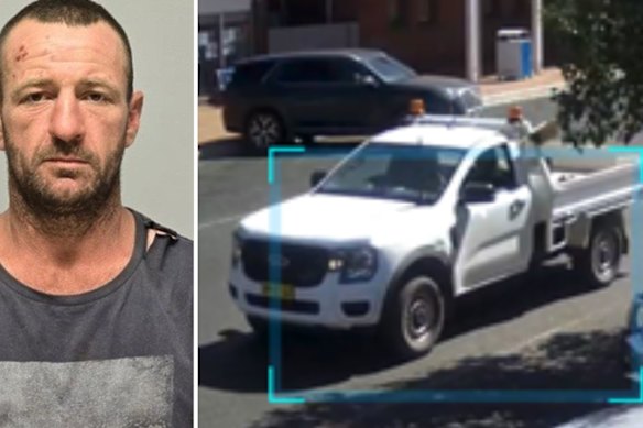 Julian Ingram was last seen leaving Lake Cargelligo in a Lachlan Shire Council Ford Ranger ute.