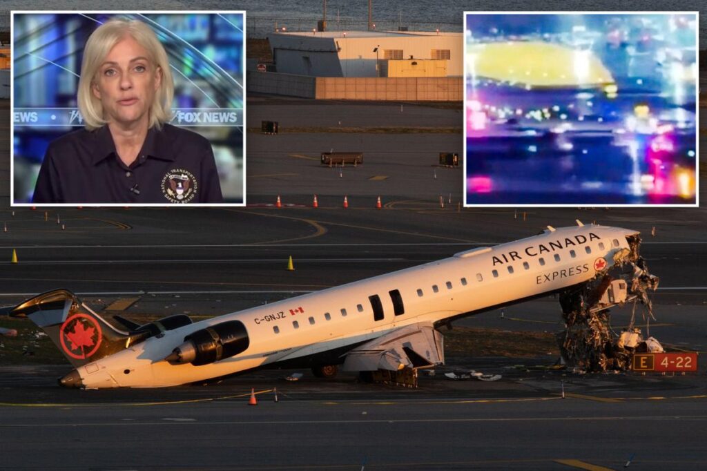 NTSB chief investigator confirms agency is eyeing ‘multiple failures’ in deadly LaGuardia crash