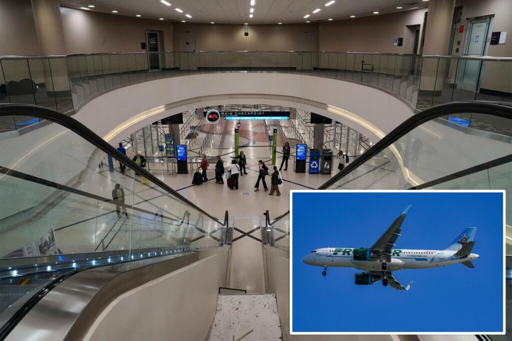 ‘Unruly’ Frontier Airlines passenger makes bomb threat after landing at Atlanta airport ‘Unruly’ Frontier Airlines passenger makes bomb threat after landing at Atlanta airport