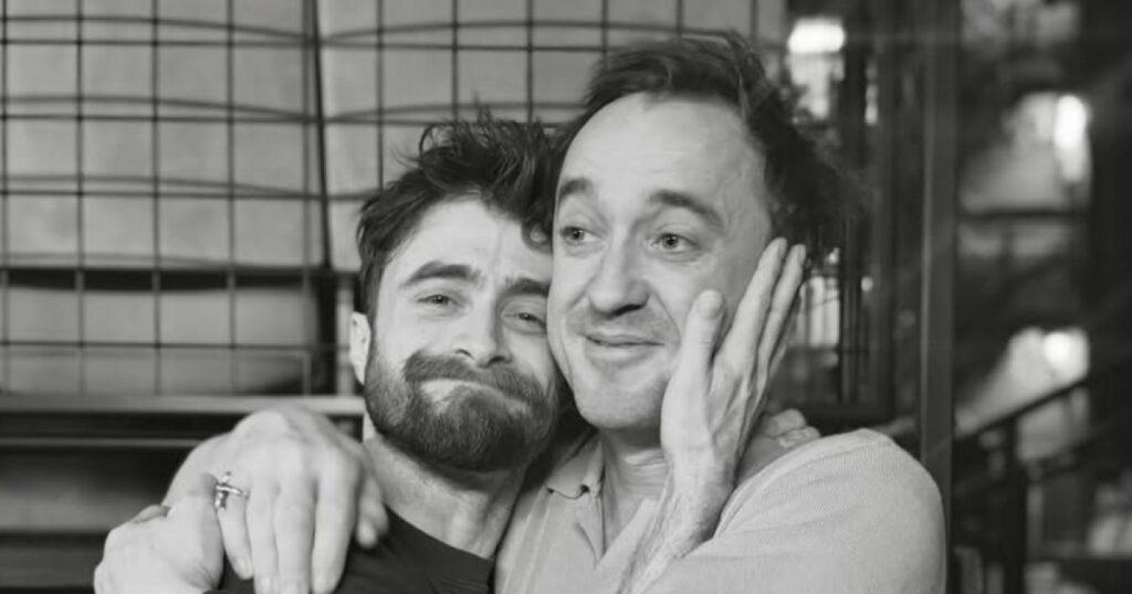 Harry Potter’s Daniel Radcliffe and Tom Felton Reunite to Support Each Other’s Broadway Shows