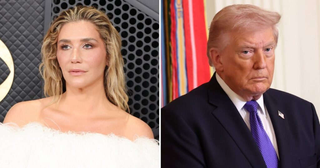 Kesha Slams Donald Trump After White House Uses Her Song ‘Blow’ in Pro-War Video