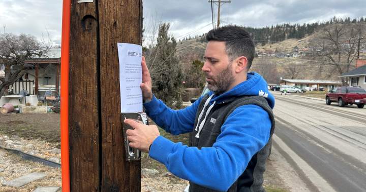 Kelowna resident launches poster campaign to fight crime in his neighbourhood Kelowna resident launches poster campaign to fight crime in his neighbourhood