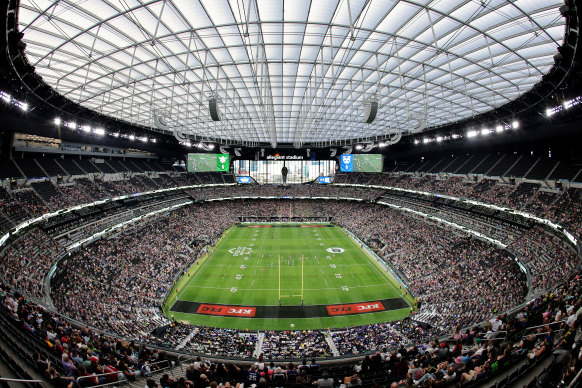 NRL at Allegiant Stadium this month.