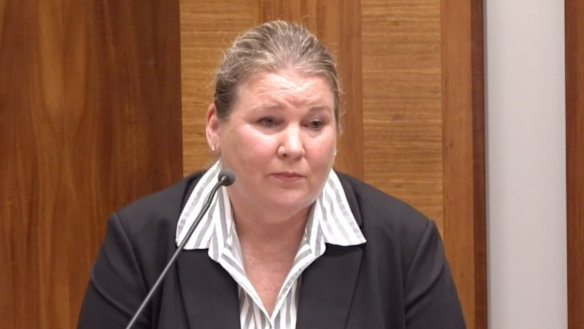 Workplace Health and Safety Queensland operations manager Deborah Dargan, a former principal inspector, giving evidence on Wednesday.