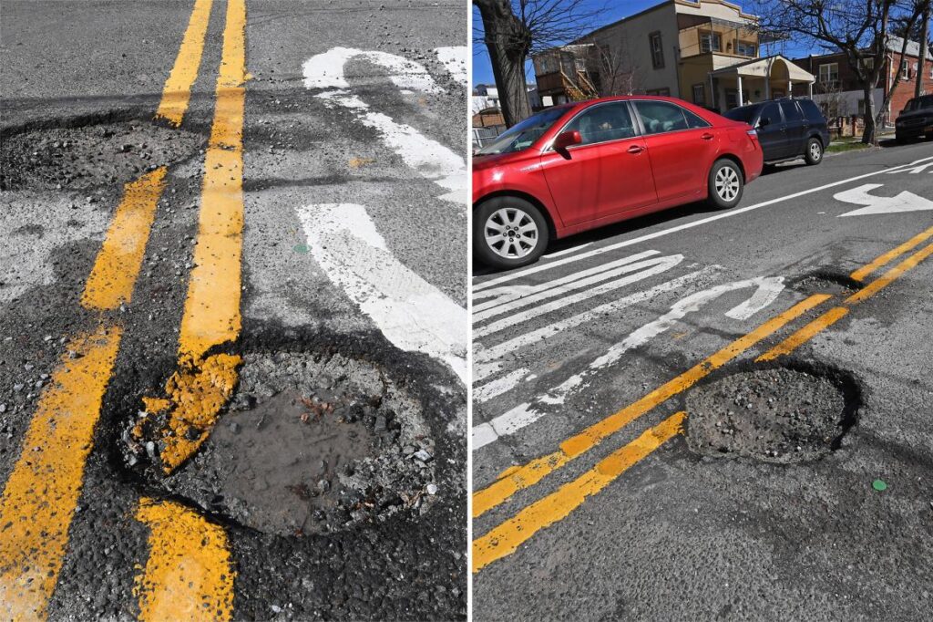 Exclusive | Meet NYC’s oldest pothole — an ancient roadway crater that has plagued The Bronx for decades