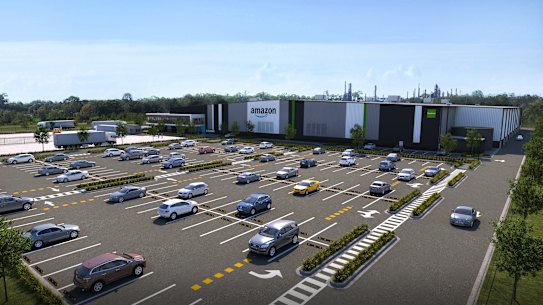 Amazon is leading the charge for new industrial space.