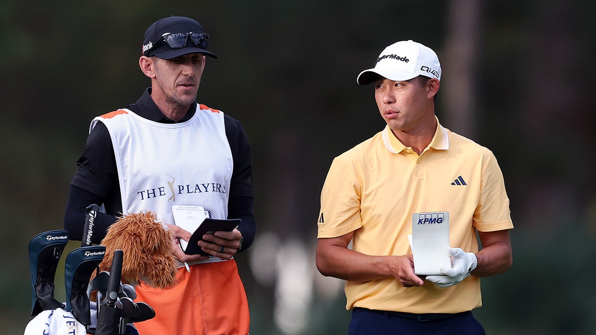 Collin Morikawa and Mark Urbanek