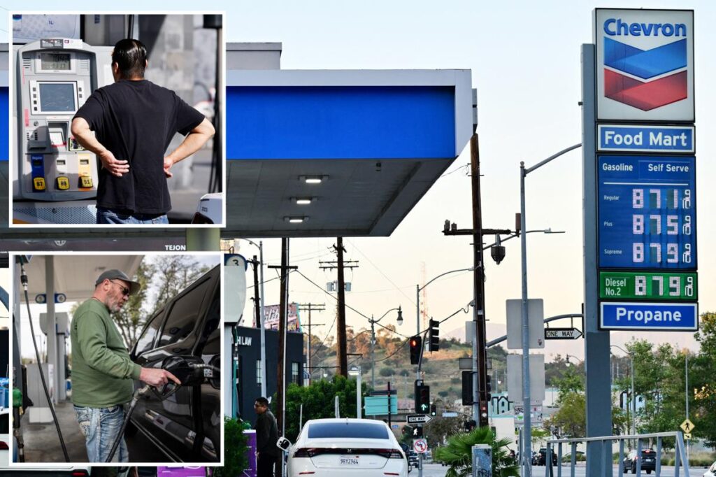 Infamous LA gas station charging close to  per gallon