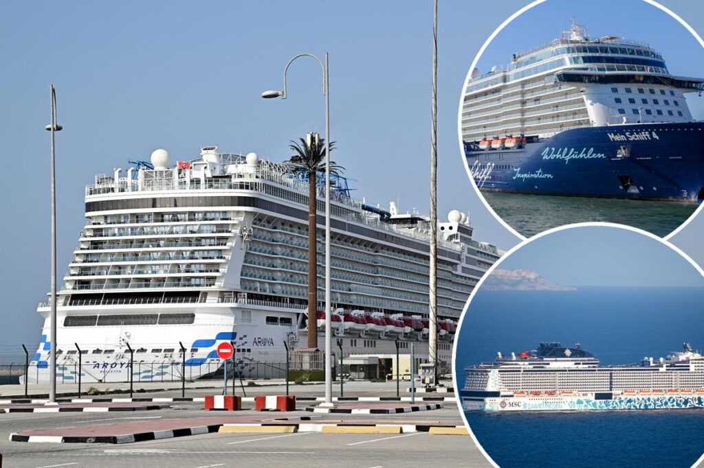 Cruise lines forced to cancel planned sailings on six ships still trapped in Middle East war zone Cruise lines forced to cancel planned sailings on six ships still trapped in Middle East war zone