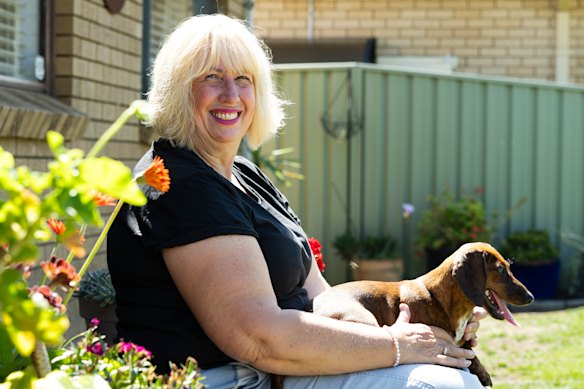 Karen Purkis-Lester works five days a week, finishing before 2.30pm to allow her to do several days’ after school and evening childcare of four grandchildren.