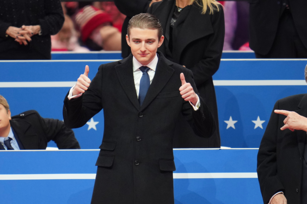 Post About Barron Trump’s Height Goes Viral Amid Calls To Draft Him Post About Barron Trump’s Height Goes Viral Amid Calls To Draft Him